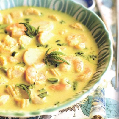 Tom Yum Ganja by Sara Remington published in The Official High Times Cannabis Cookbook